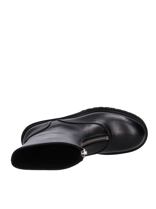 Stivaletti in pelle ANNA F. | 9902 NATURNERO